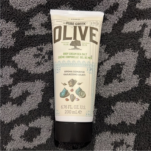 Korres Pure Greek Olive Body Cream Sea Salt 6.75 FL OZ Hydrating Cream - New - Picture 8 of 8